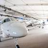 The National Business Aviation Association prepares for its 64th annual meeting and convention at the Henderson Executive Airport, Thursday Oct. 6, 2011. 